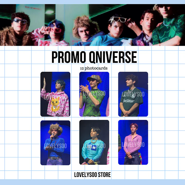PROMO QNIVERSE - 12 PHOTOCARDS Q ARE 1