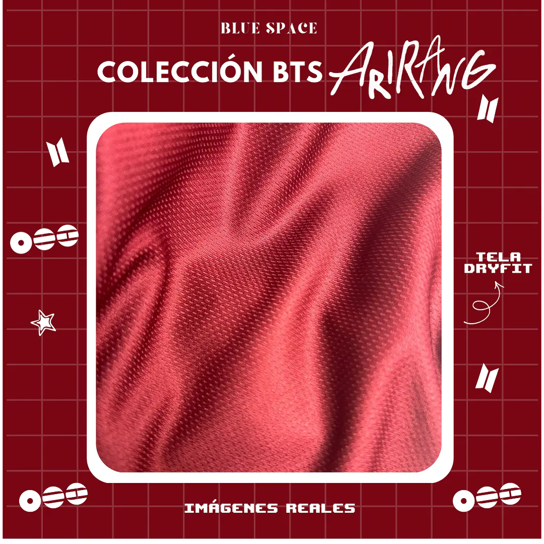 POLERA JERSEY SANTIAGO - BTS ARIRANG WORLD TOUR 4