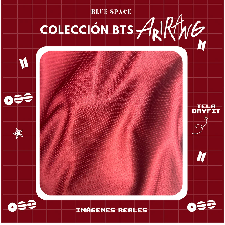 POLERA JERSEY SANTIAGO - BTS ARIRANG WORLD TOUR 4