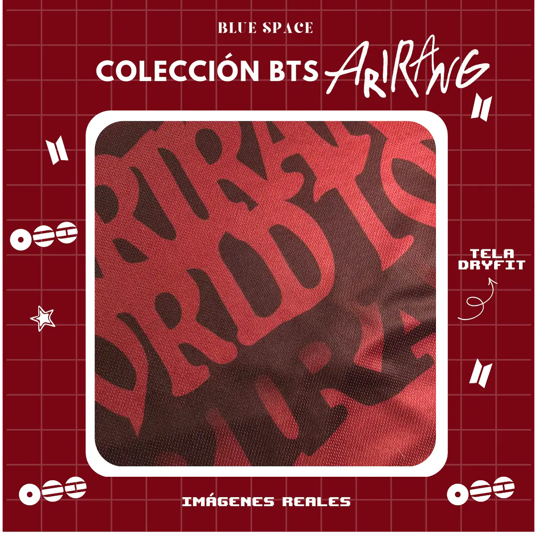POLERA JERSEY SANTIAGO - BTS ARIRANG WORLD TOUR 5