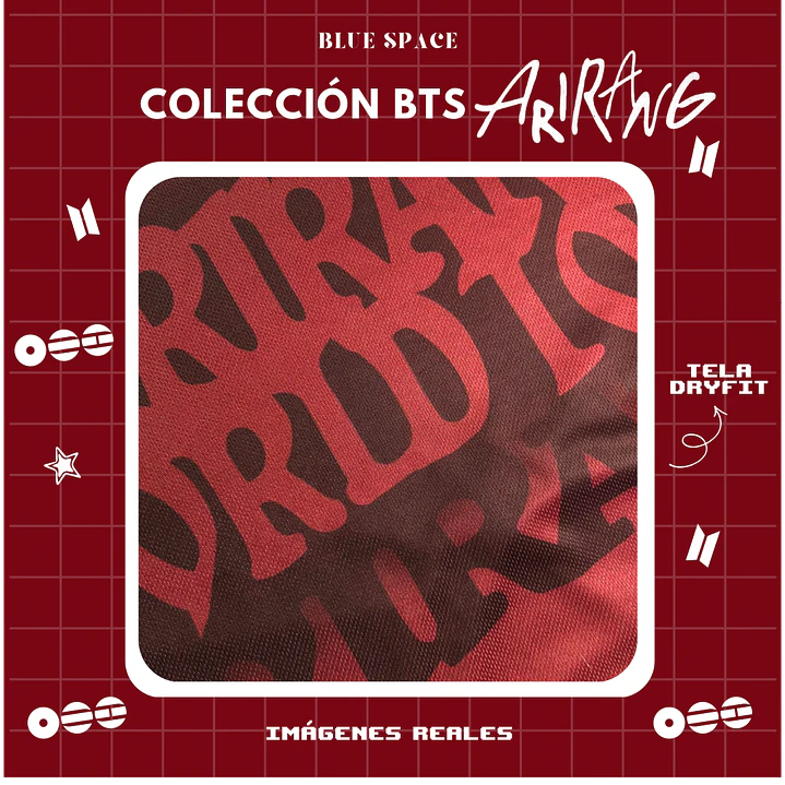 POLERA JERSEY SANTIAGO - BTS ARIRANG WORLD TOUR 5