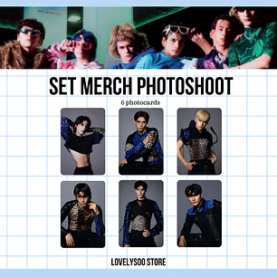 SET FANMADE Q_ ARE FÚ PHOTOSHOOT - 6 PHOTOCARDS