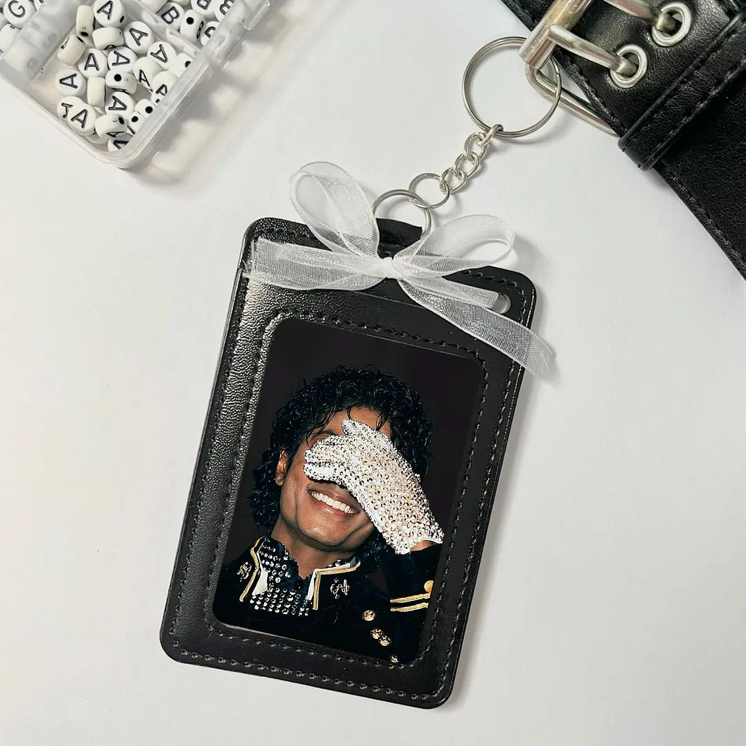 Holder de Cuero Negro - Michael Jackson 1