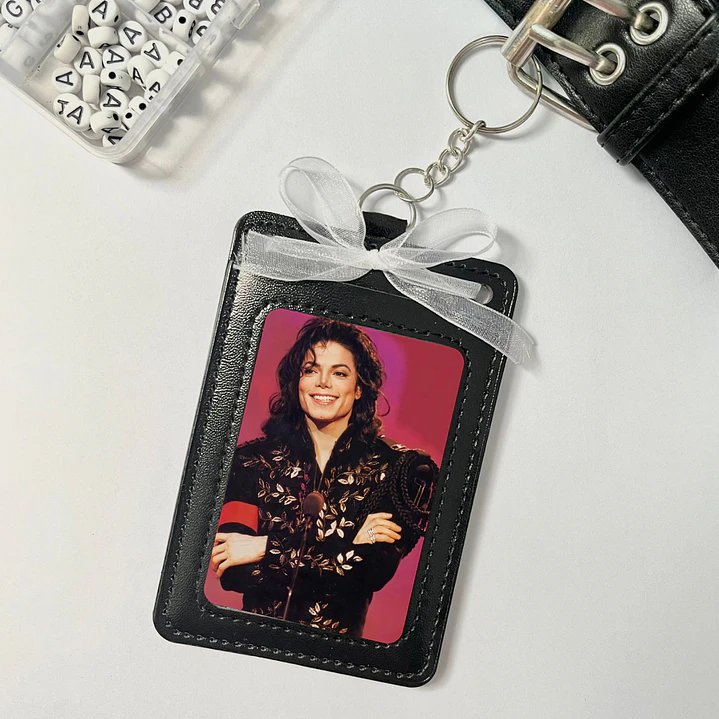 Holder de Cuero Negro - Michael Jackson 1