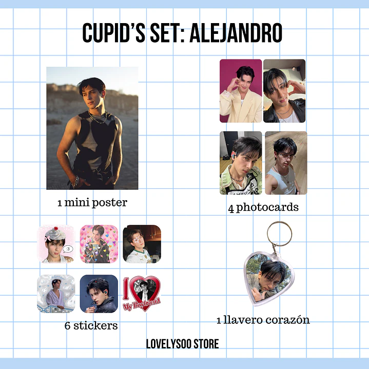 CUPID’S SET: ALEJANDRO  SANTOS BRAVOS 1