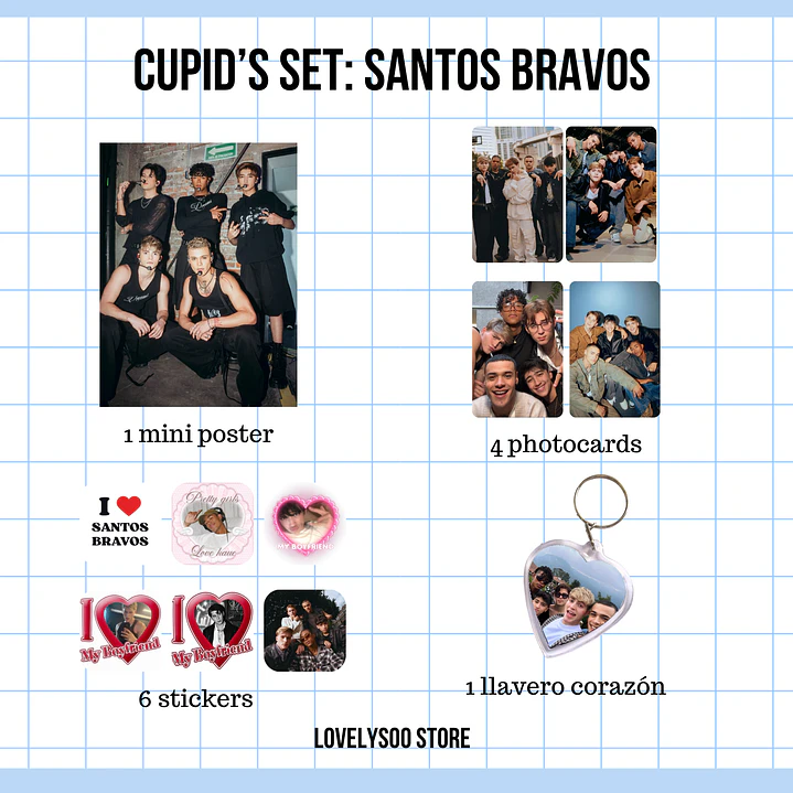 CUPID’S SET: SANTOS BRAVOS 1