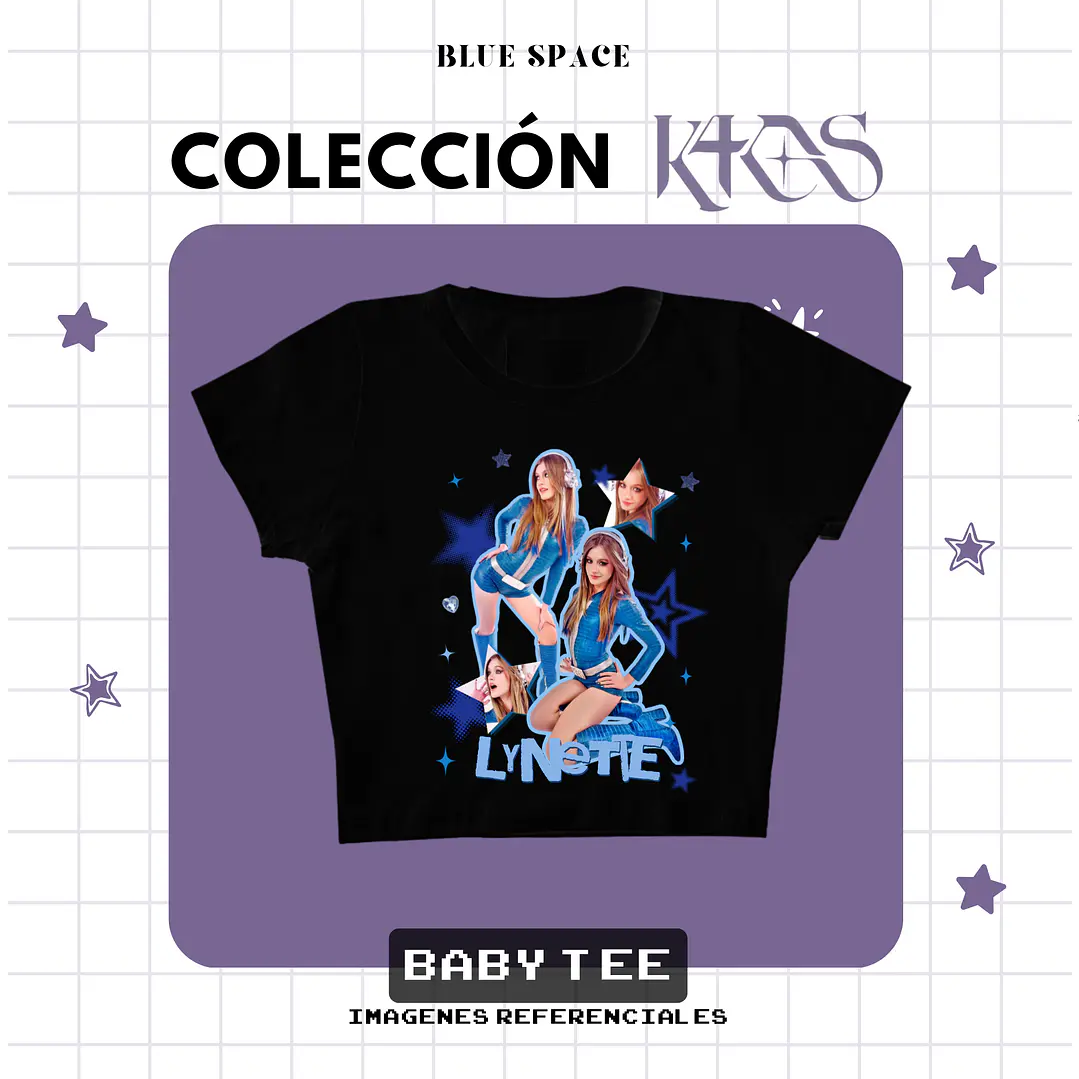 Polera K4OS - LYNETTE STARS 8