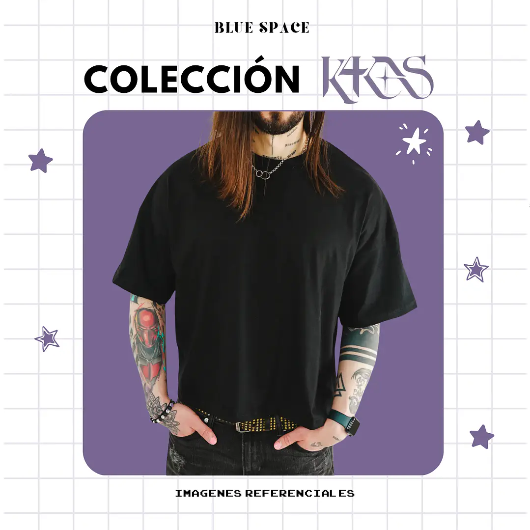 Polera K4OS - MECHI STARS 11