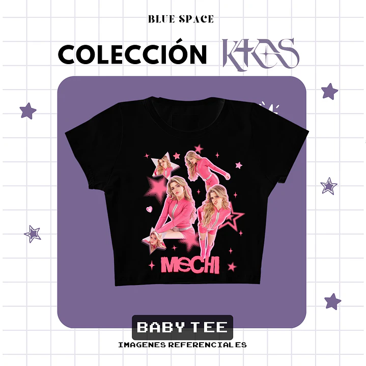 Polera K4OS - MECHI STARS 9
