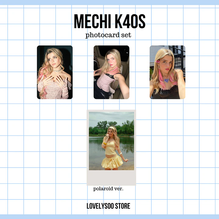 Set de Photocards Fanmade – MECHI K4OS  1