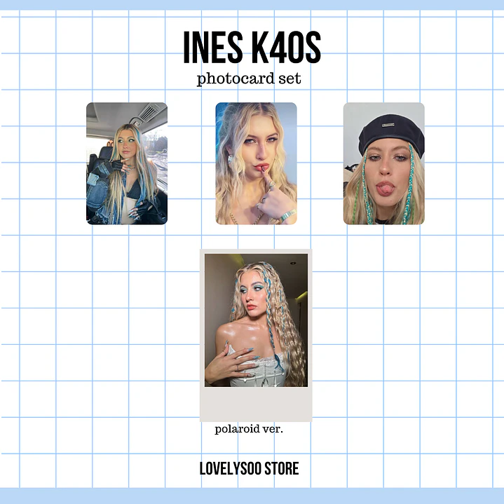 Set de Photocards Fanmade – INES K4OS  1
