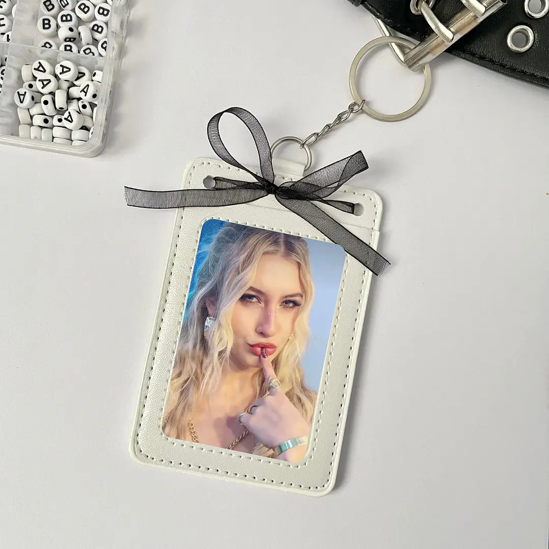 Holder de Cuero Blanco - INES K4OS 1
