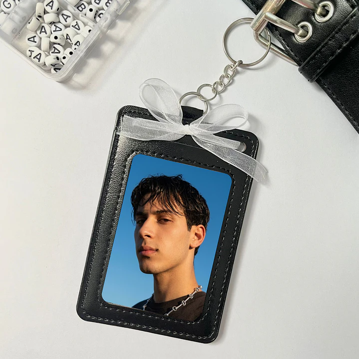 Holder de Cuero Negro - ALEJANDRO SANTOS BRAVOS 1