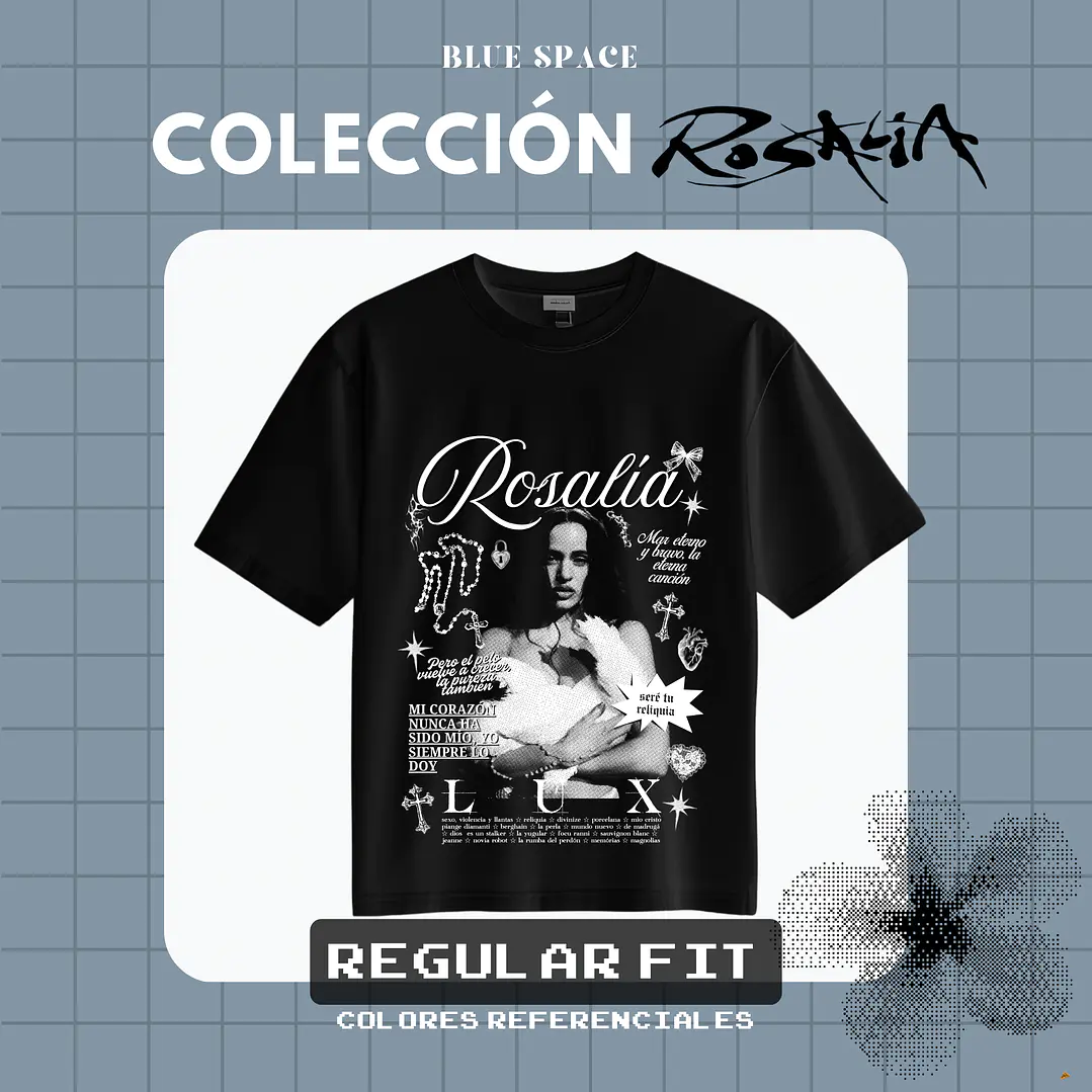 Polera ROSALÍA - SERÉ TU RELIQUIA  4