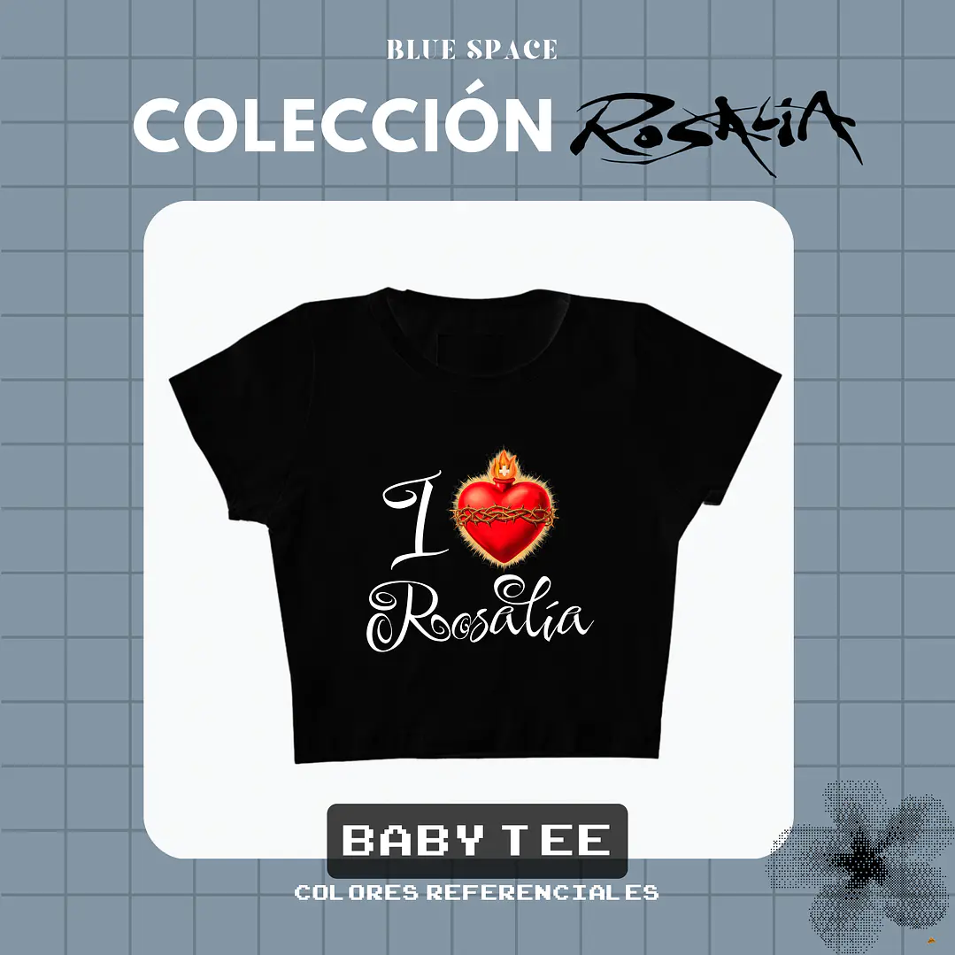 Polera ROSALÍA - I LOVE ROSALÍA 3