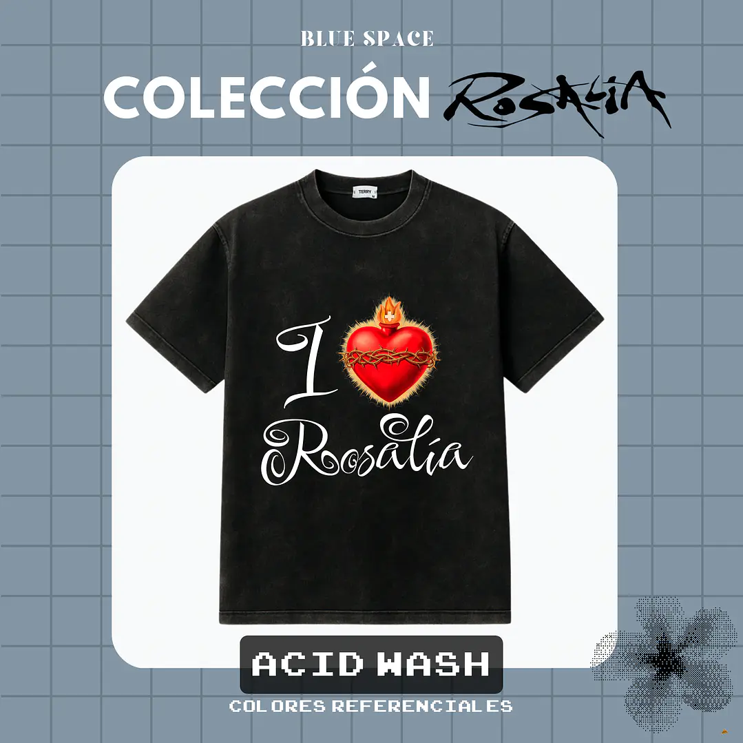 Polera ROSALÍA - I LOVE ROSALÍA 5