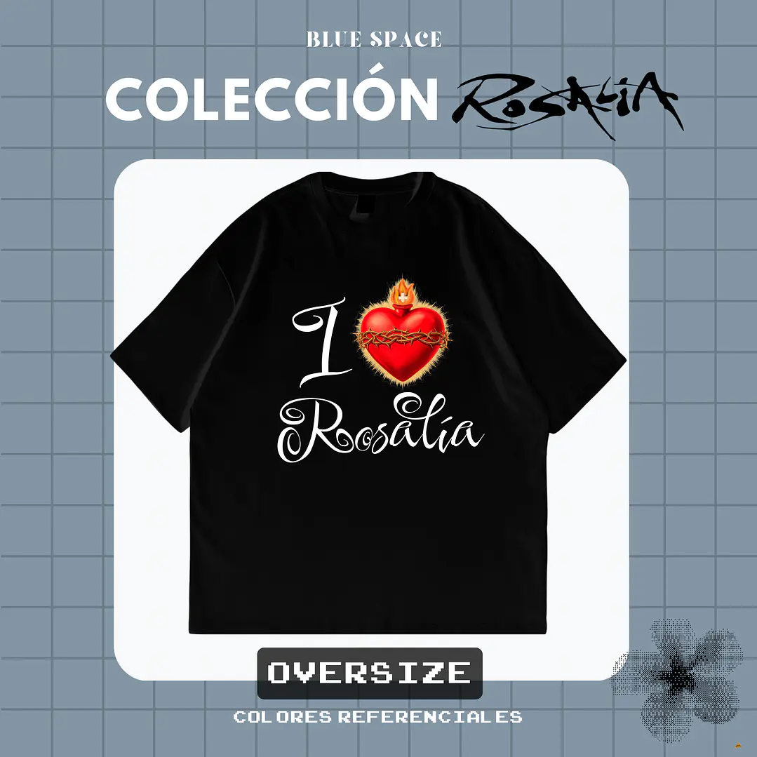 Polera ROSALÍA - I LOVE ROSALÍA 1