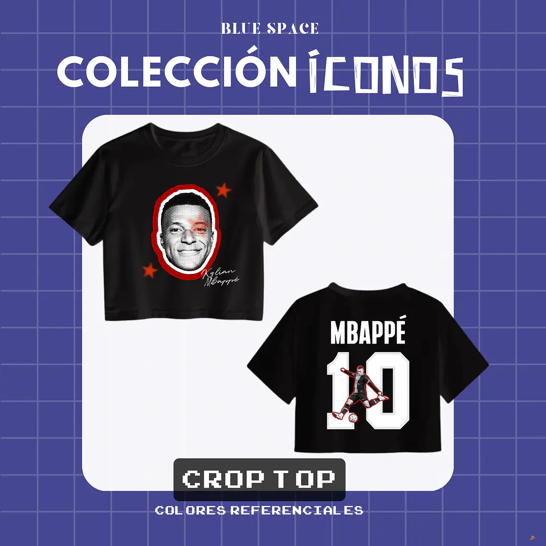 Polera ÍCONO - KILLIAN MBAPPÉ 5