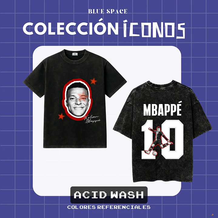 Polera ÍCONO - KILLIAN MBAPPÉ 7