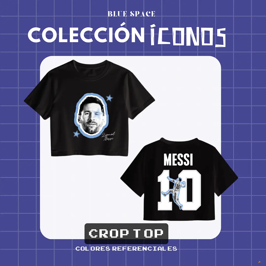 Polera ÍCONO - MESSI 5