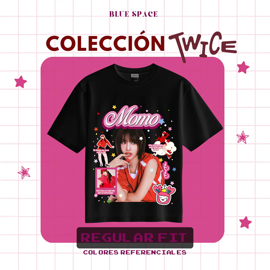 Polera TWICE - MOMO THIS IS FOR 10