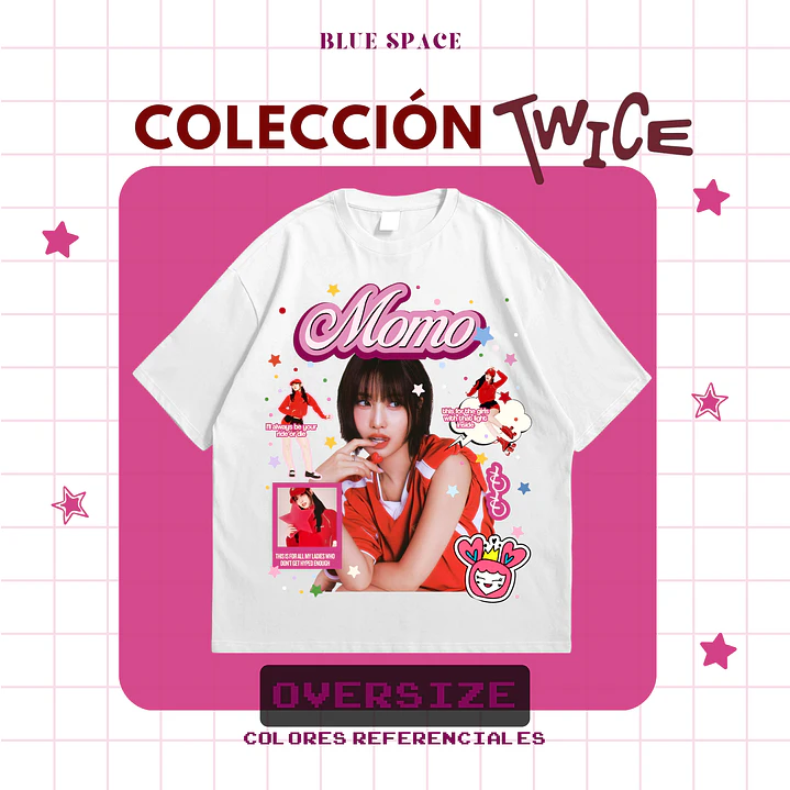 Polera TWICE - MOMO THIS IS FOR 2