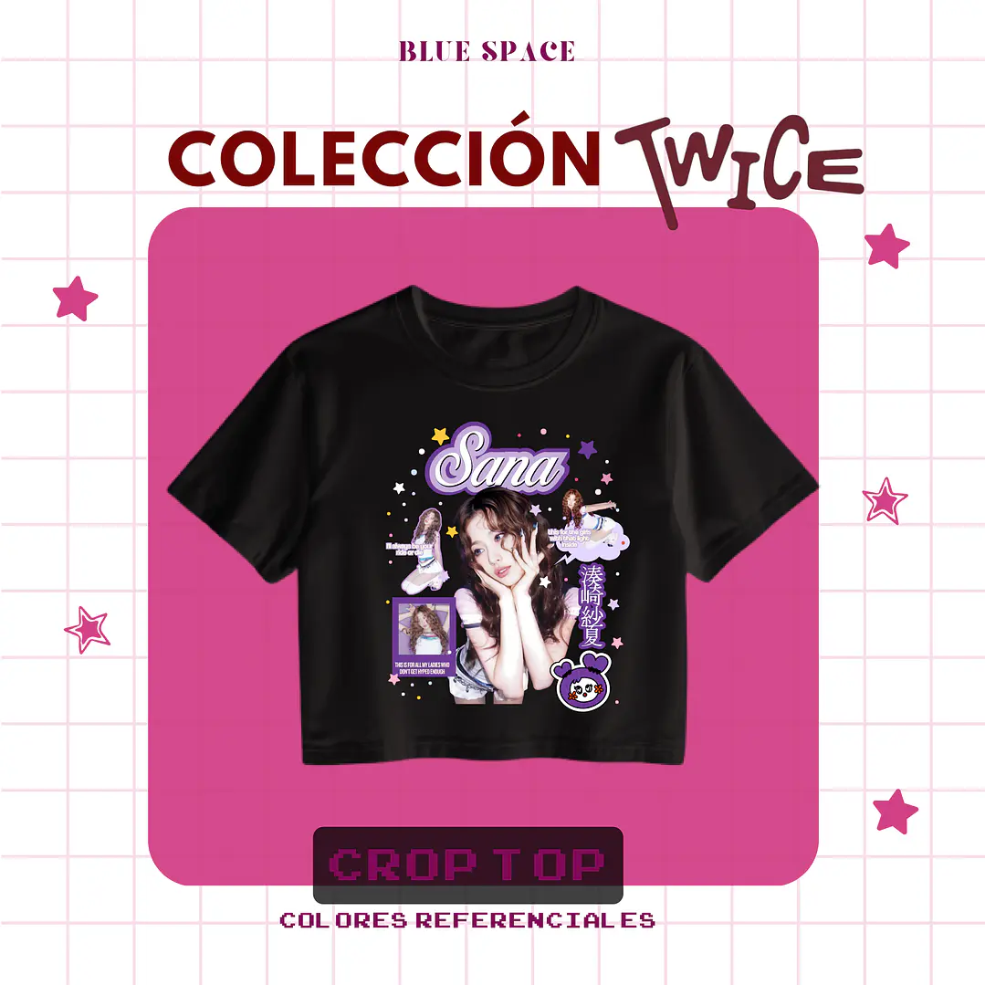 Polera TWICE - SANA THIS IS FOR 2