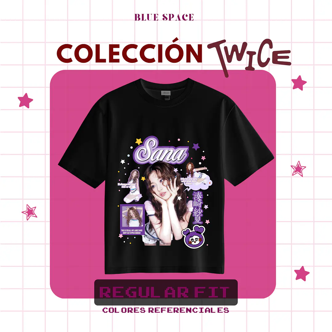 Polera TWICE - SANA THIS IS FOR 4