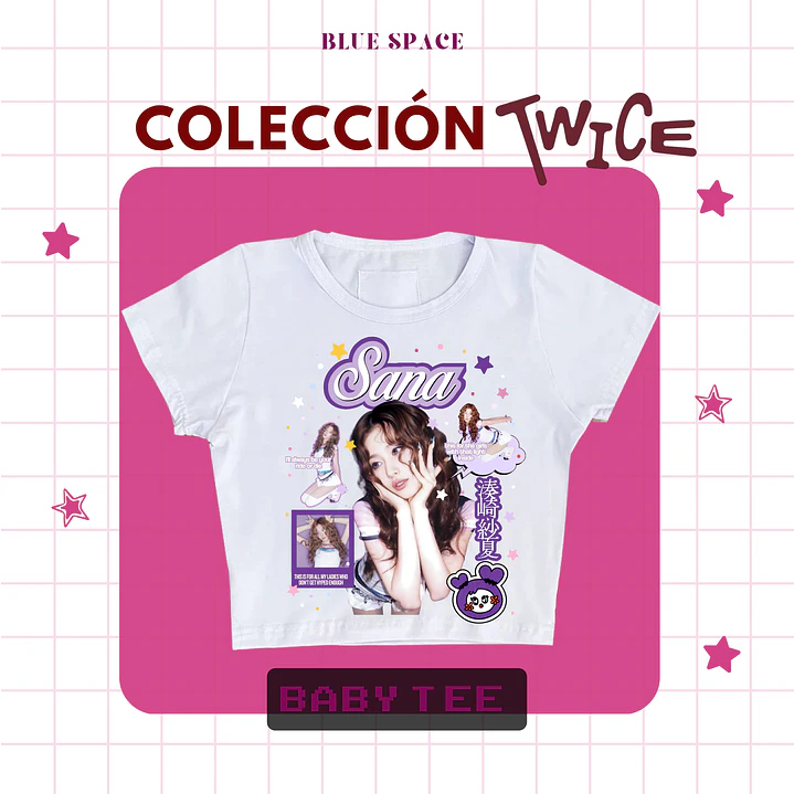 Polera TWICE - SANA THIS IS FOR 10