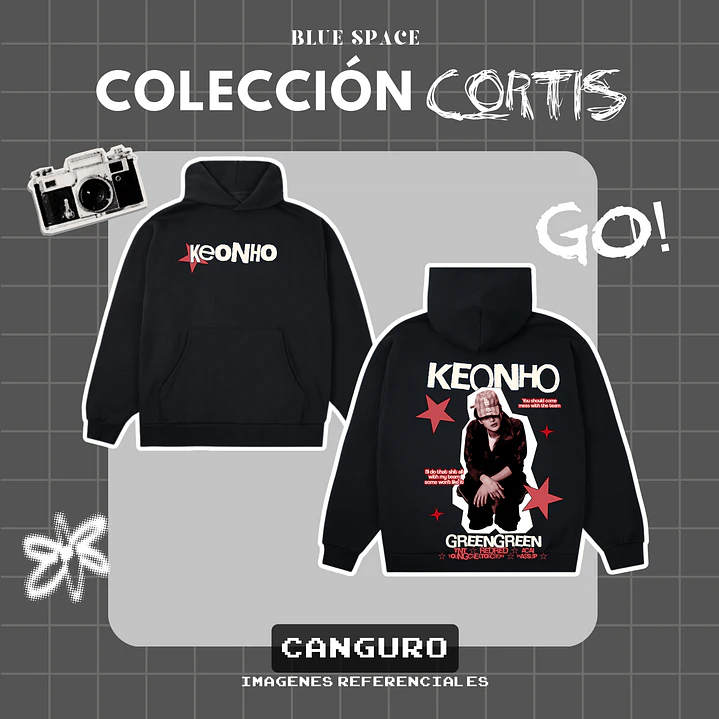 Poleron CORTIS - KEONHO GREEN GREEN 3