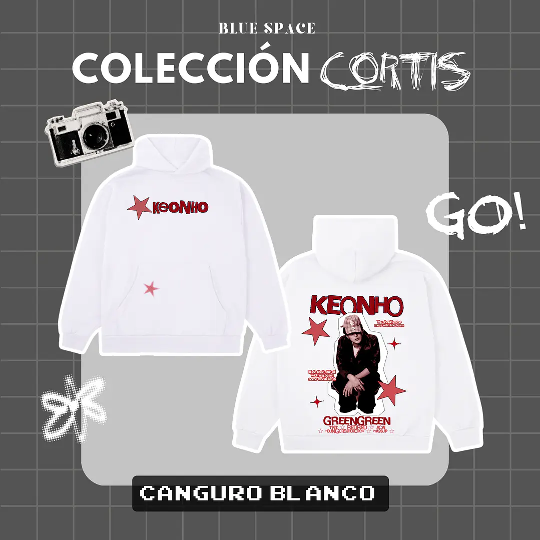 Poleron CORTIS - KEONHO GREEN GREEN 7