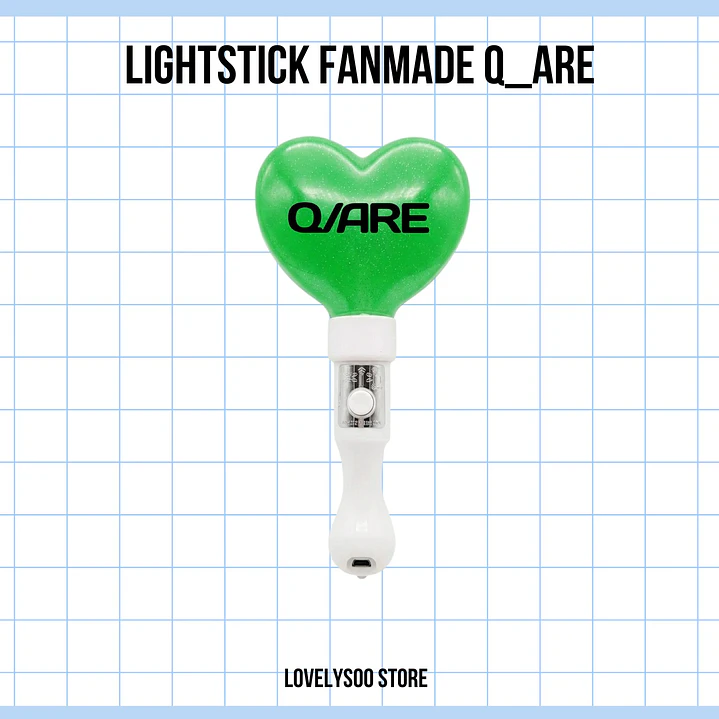 LIGHTSTICK FANMADE Q ARE - VERDE 1