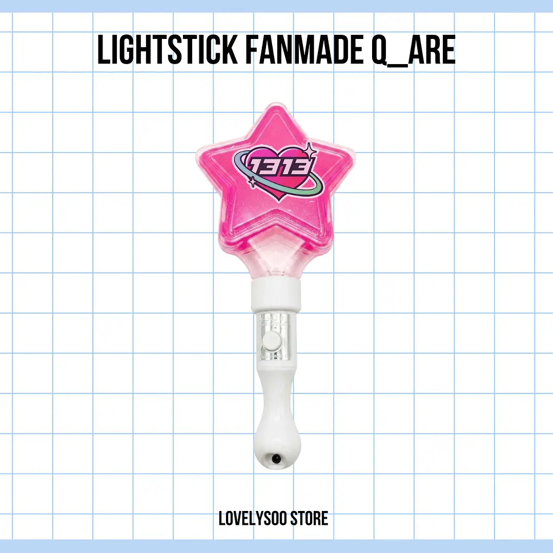 LIGHTSTICK FANMADE Q ARE - 1313 BLANCO 1