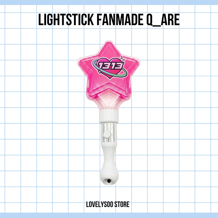LIGHTSTICK FANMADE Q ARE - 1313 BLANCO 1