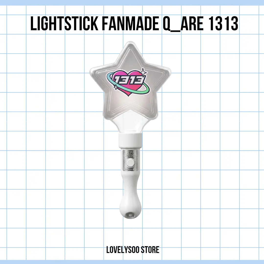 LIGHTSTICK FANMADE Q ARE - 1313 BLANCO 1