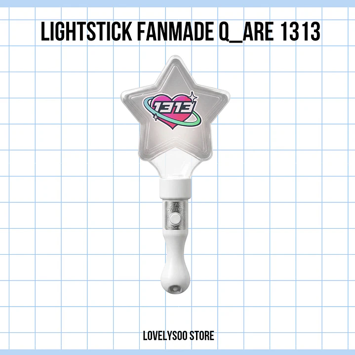LIGHTSTICK FANMADE Q ARE - 1313 BLANCO 1
