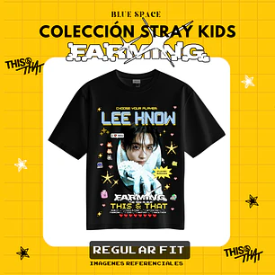 Polera STRAY KIDS - LEE KNOW FARMING