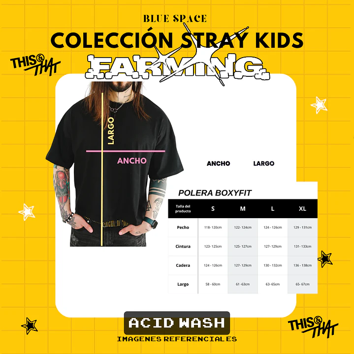 Polera STRAY KIDS - HYUNJIN FARMING- COPIA 6