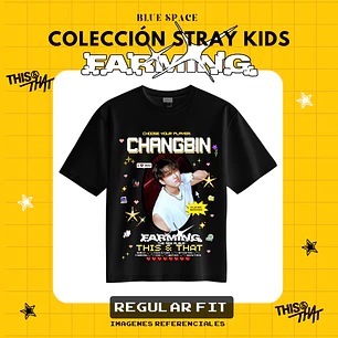 Polera STRAY KIDS - HYUNJIN FARMING- COPIA