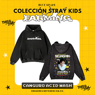 Poleron STRAY KIDS - SEUNGMIN FARMING