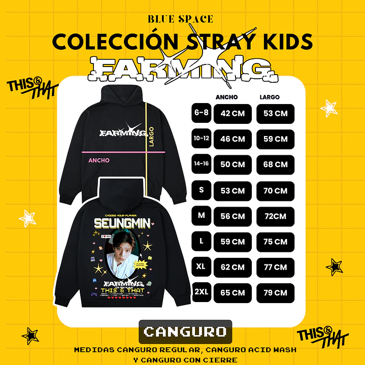 Poleron STRAY KIDS - SEUNGMIN FARMING 6