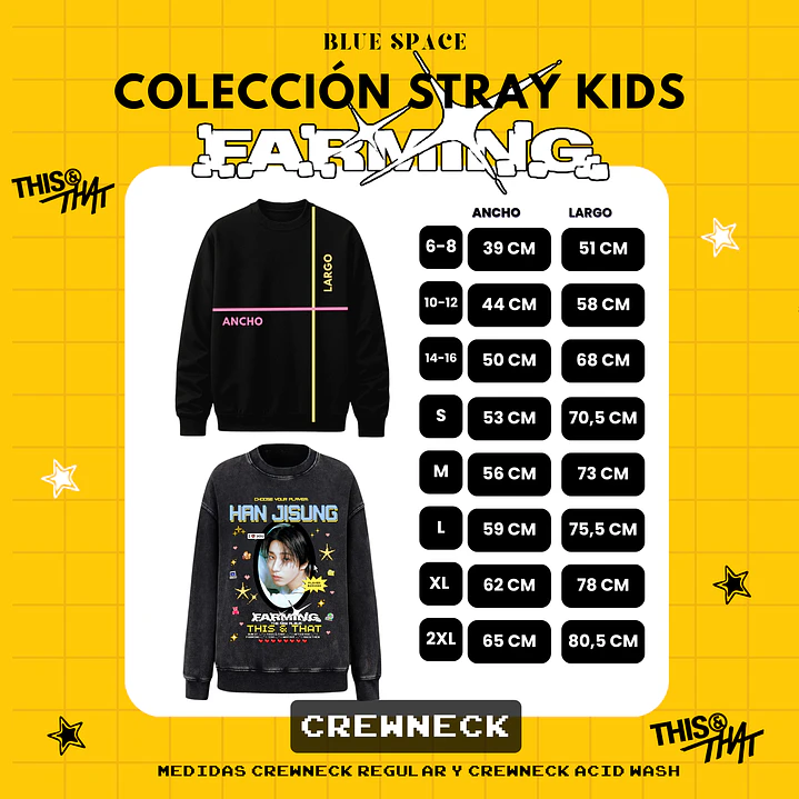 Poleron STRAY KIDS - HAN JISUNG FARMING  7