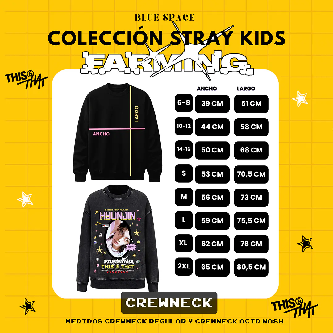 Poleron STRAY KIDS - HYUNJIN FARMING  7