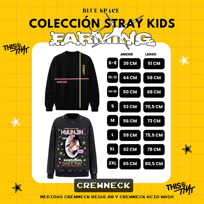Poleron STRAY KIDS - HYUNJIN FARMING  7