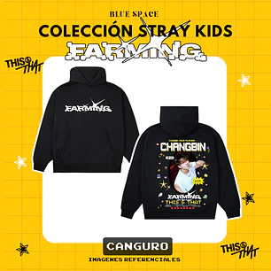 Poleron STRAY KIDS - CHANGBIN FARMING 