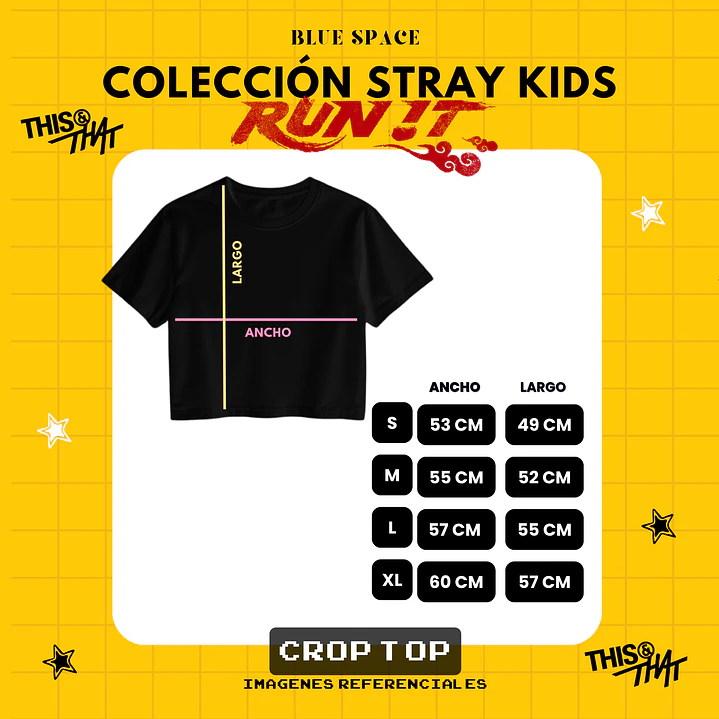 Polera STRAY KIDS - BANGCHAN RUN IT 2