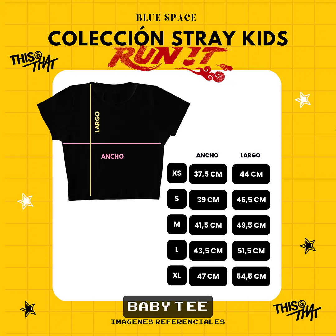Polera STRAY KIDS - BANGCHAN RUN IT 3