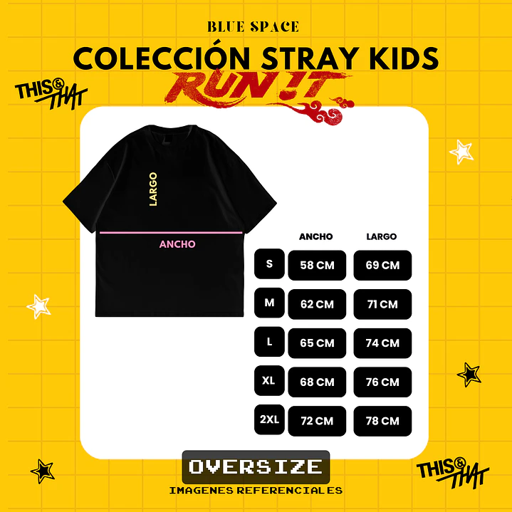 Polera STRAY KIDS - BANGCHAN RUN IT 4