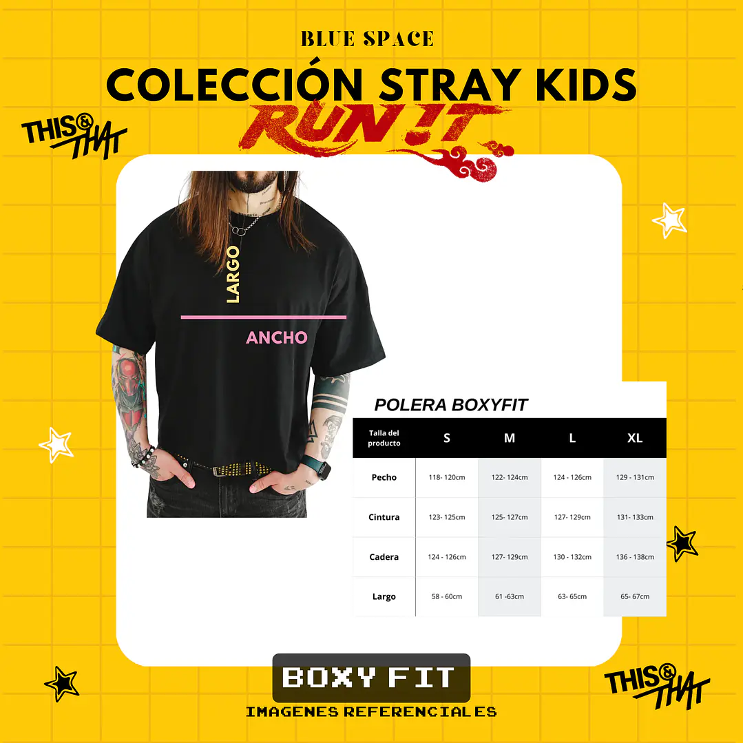 Polera STRAY KIDS - BANGCHAN RUN IT 6
