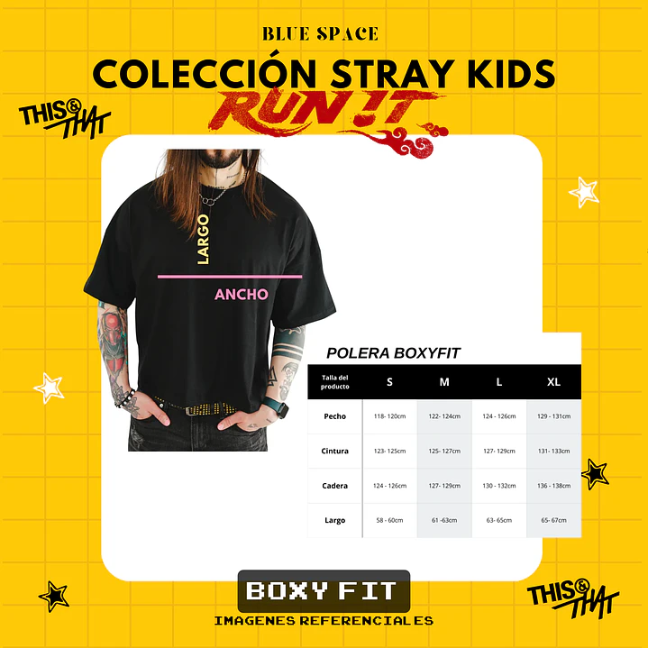 Polera STRAY KIDS - BANGCHAN RUN IT 6